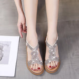 kamames kamames Women's Roman Sandals 2024 New Fashion Rhino Fairy Wind Summer Women's Shoes Casual Women's Sandals