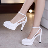 kamames Spring And Autumn Pointed Large-Size Wedding Dress Shoes, Stilettos, Hollow Models, Cheongsam, Walking Shoes, Single Shoes.