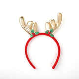 2021 New Year Women Girls Cute Christmas Antlers Santa Claus Hairbands Sweet Hair Decorate Headband Fashion Hair Accessories