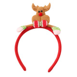 2021 New Year Women Girls Cute Christmas Antlers Santa Claus Hairbands Sweet Hair Decorate Headband Fashion Hair Accessories