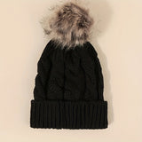 Lightweight Ribbed Knit Beanie - Soft, Warm, and Coldproof with Toggle Closure - Perfect for Women in Autumn and Winter