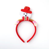 2021 New Year Women Girls Cute Christmas Antlers Santa Claus Hairbands Sweet Hair Decorate Headband Fashion Hair Accessories