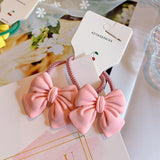 2Pcs/lot Cute Princess Bowknots Elastic Hair Bands For Baby Girls Ponytail Holder Hair Ropes Ties Headwear Kids Hair Accessories