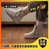 kamames kamames Cotton Shoes Women's Winter Velvet 2024 New Thick-Soled Fur Integrated Snow Boots Women's Anti-Skid Thickened Warm Shoes