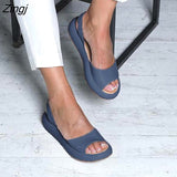 kamames Women Sandals Flops Fashion Rome Slip-On Breathable Non-slip Shoes Woman Slides Solid Casual Female 2023 Dropshipping