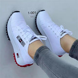 kamames 2023 New Large-Size Thick-Soled Women's Shoes Size 43 Single Shoes Are Designed For Casual Canvas Shoes