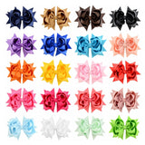 2021 New Hot 1 piece Boutique Kids Flower Headwear High Quality Bow Hair Clips Hair Accessories 722