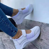 kamames Breathable Sneakers Shoes for Women 2022 Fashion Wedge Platform Women's Shoes Outdoor Walking Casual Sport Shoes