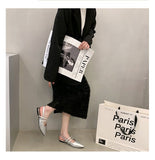 kamames kamames Wind Baotou Sandals Women Leisure Vacation Women's Shoes 2023 Summer New Niche Fairy Shoes French Water Diamond Cool