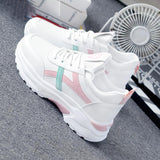 kamames Women Sneakers 2021 New Fashion Autumn Casual Sports Comfortable Breathable White Flats Female Platform Winter Vulcanized Shoes