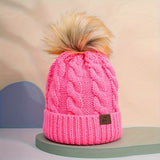 Lightweight Ribbed Knit Beanie - Soft, Warm, and Coldproof with Toggle Closure - Perfect for Women in Autumn and Winter