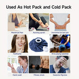 3PCS/11"/9"/6" Lce Pack For Injuries Reusable, Lce Bags Hot Water Bag For Hot& Cold Therapy And Pain Relief With Cover, No-Leak Elastic Breathable Lce Bag