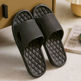 Bathroom Slippers Men Women Shoes Summer Bathroom Slipper Lovers Indoor Sandals Fashion Home Slippers Non-slip Floor Flip Flops