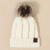 Lightweight Ribbed Knit Beanie - Soft, Warm, and Coldproof with Toggle Closure - Perfect for Women in Autumn and Winter