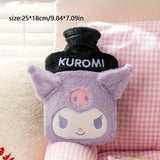 Sanrio Kuromi Hello Kitty Hot Water Bags - Winter Warmers for Tummies - Short Fleece Material - Suitable for Ages 14+ - Sanrio Brand