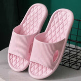 Bathroom Slippers Men Women Shoes Summer Bathroom Slipper Lovers Indoor Sandals Fashion Home Slippers Non-slip Floor Flip Flops