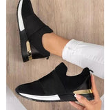 kamames Shoes 2022 Fashion Breathable Flat Casual Sports Light Wedge Platform Sneakers Shoes Woman loafers Zapatillas Mujer