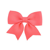 20colors 1piece Colorful Ribbon Hair Bows With Clip For Baby Girls Mini Cute Hairpins Barrettes Headwear Kids Hair Accessories