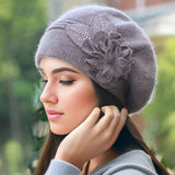 Festive Knitted Beanie Hat for Women: Soft, Warm, And Stylish for Winter - Elastic, Holiday Themed, And Collapsible Design