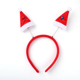 2021 New Year Women Girls Cute Christmas Antlers Santa Claus Hairbands Sweet Hair Decorate Headband Fashion Hair Accessories