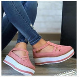 kamames Size 2023 Popular Style Sandals Women's Thick Bottom Buckle Women's Sandals Direct Sale Muffin Soles Women's Shoes