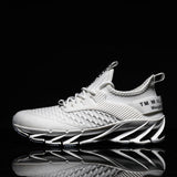 Big Size 45 46 Blade Bounce Men Sneakers Autumn Outdoors Breathable Sports Running Shoes for Man Sport Used on Treadmill