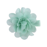 2 Pcs/lot Chiffon Petals Flower Hair Clips For Baby Girls Solid Hairpins Headdress Barrettes Floral Headwear Hair Accessories