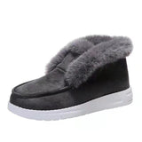 kamames Women's Shoes 2023 Winter New Large Size Women's Shoes 35-43 Low-Top Casual Women's Cotton Shoes Spot
