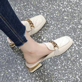 kamames kamames Heel Slippers Female 2023 Spring And Summer New Korean Version Of Fashion Women's Shoes With A Shallow Foot Pedal Head Slippers Female