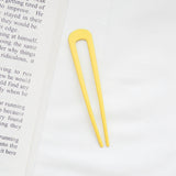 Japan Hair Sticks Women Hairclip Simplicity Colorful U Shape Girls Hairpins Hair Sticks Hair Accessories Headwear 2021 New