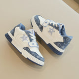 kamames kamames 2023 New Fashion Leisure Children's Sports Shoes Boys' Net Face Medium Children's Velcro Running Shoes For Girls