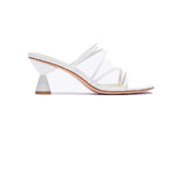 kamames ZA Brand 2022 Summer New White One Word With Fashion Square Toe High Heels Sexy Stiletto Muller Sandals And Slippers Women Shoes