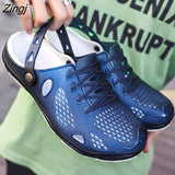 kamames New Men Sandals Summer Flip Flops Slippers Men Outdoor Beach Casual Shoes Cheap Male Sandals Water Shoes Sandalia Masculina