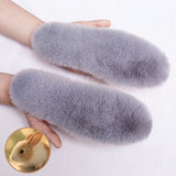 kamames Rabbit Fur Insoles Winter Soft Thick Warm Fluffy Shoe Accessories Plush Insole Cotton Insole Men Women Warm Insole