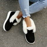kamames Women's Shoes 2023 Winter New Large Size Women's Shoes 35-43 Low-Top Casual Women's Cotton Shoes Spot