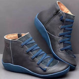 kamames Autumn And Winter New Women's Boots Large Size Leisure Women's Boots Large Size Independent Station Short Boots Women's Shoes