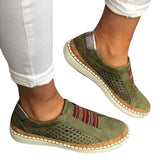 kamames kamames Single Shoes Women 2023 Summer New Flat Ribbon Set Foot Spell Color Large Size Women's Shoes