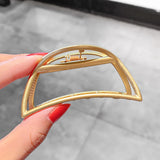 New Woman Metal Hair Claws Hair Accessories Chic Barrettes Hair Clips Hairpins Ladies Hairgrip Headwear Girls Ornaments Crab