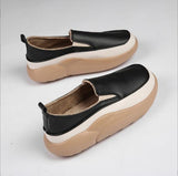 kamames Autumn White Loafers Women Trend Slip on Flat Casual Shoes for Women's Sneakers Fashion Platform Shoes Zapatillas Deporte