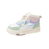 kamames kamames Top Women's Board Shoes Women's 2023 Autumn / Winter New Rubber Sole Color Fashion Women's Casual Sneakers Mixed Batch