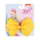 JOJO Bows Jojo Siwa Rainbow Printed Knot Ribbon Bow For Girls Handmade Boutique Hair Clip Children Hair Accessories