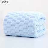 2-Piece -"Quick-Dry" Luxury Microfiber Bath Towels, 2pcs Ultra Absorbent & Soft Waffle Weave, Quick Dry For Spa, Gym, Travel