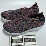 kamames Sports Running Flying Weaving Shoes For Men And Women's New Sports Shoes Korean Version Of Shallow Casual Women's Shoes