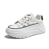 kamames Casual Single Shoes Hollowed-Out Breathable Muffins Thick-Soled Small Man Heightened Casual Shoes Korean Version Of Spot Women's Shoes