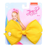 JOJO Bows Jojo Siwa Rainbow Printed Knot Ribbon Bow For Girls Handmade Boutique Hair Clip Children Hair Accessories