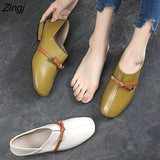 kamames New Women PU Leather Loafers Mixed Ladies Ballet Flats Shoes Female Spring Moccasins Casual Ballerina Shoes Women's Shoes