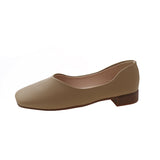 kamames kamames Single Shoes For Spring 2023 New Low Heel Maternity Shoes With Soft Sole Casual Women's Shoes