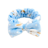 2021 New OMG Letter Coral Fleece Wash Face Bow Hairbands For Women Girls Headbands Headwear Hair Bands Turban Hair Accessories