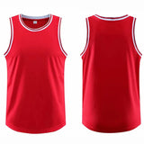 Summer Men Women Basketball Jersey Men Blank Basketball Uniforms Goal Throw Training Vest Athletic Sports Shirts Customizable