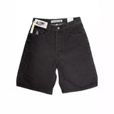 kamames Street Y2K Jeans Sports Pants Hip-Hop Cartoon Embroidery Vintage Blue Baggy Jeans Man